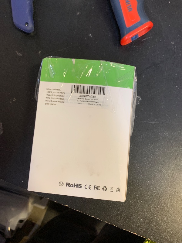 Photo 1 of 6 Port USB Charger Hub 60W for iPhone17/16/15?Multi Fast Charging Station for 6 Charging Cables?Type C Wall Charger Adapter for iPhone17/16/15/14 Pro/Mini/iPad Pro/Samsung