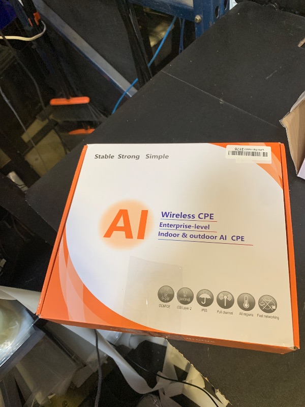 Photo 1 of Point to Multipoint Outdoor Starlink Internet Long Range Wireless Bridge for Starlink Gen 3 Router, Starlink WiFi Extender, IP65 Waterproof, 5.8GHz 100Mbps 3 KM with 16dBi High Gain Antenna(3Pack)