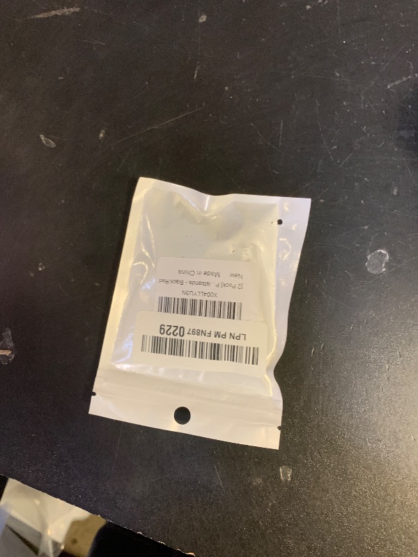 Photo 1 of [2 Pack] Princess Cruise Medallion Watch Adapters Holder for Carnival Medallion (2024, 2025,2026),Silicone Accessory Fits Watch Wristbands, Also for Apple AirTag Cat Collar Holder, Black/Red