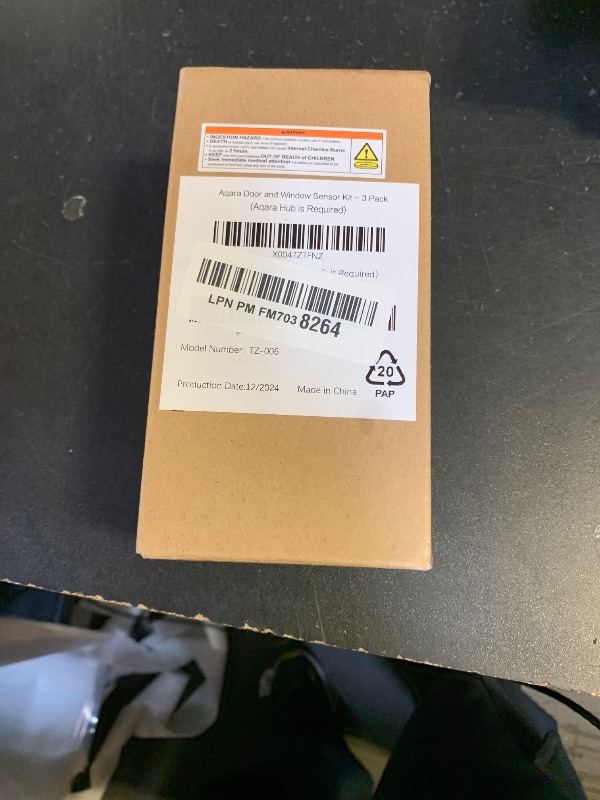 Photo 1 of Aqara Zigbee Door and Window Sensor 3 Pack, Wireless Mini Contact Sensor, Home Automation, Requires Aqara Hub, Zigbee Connection, Kid Safety, Compatible with Apple HomeKit, Alexa, Works with IFTTT