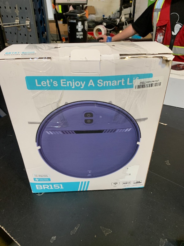 Photo 1 of XIEBro Life Robot Vacuum and Mop Combo, Robotic Vacuum Cleaner 2 in 1 with WiFi/App/Voice, Schedule, Water Tank and Dustbin, Self-Charging, Slim, Ideal for Hard Floor, Pet Hair, Carpet