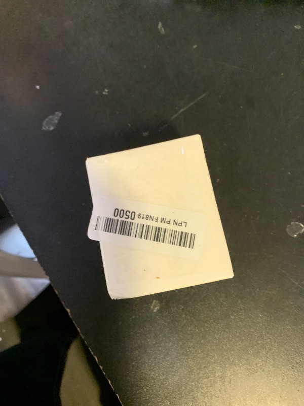 Photo 1 of Swarovski Dextera Hoop Earrings, Interlocking loop, Clear, Gold-tone Finish