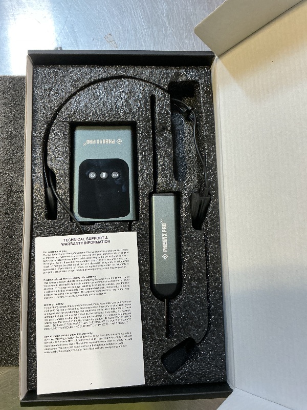 Photo 1 of Phenyx Pro Single Digital Wireless Microphone System, w/Mini Receiver, Bodypack Transmitter,15 Channels in 900MHz UHF Band, Headset/Lapel Microphone for Karaoke, Singer, Church, Wedding (PDP-1-1B)