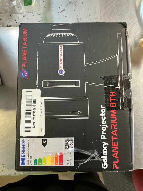 Photo 1 of [2025 Upgraded] Galaxy Projector, HD Brighter Wider Projection Planetarium Star Projector with 7-Color Night Light Realistic Starry Sky Space Solar System Moon Nebula for Bedroom Ceiling Room Decor