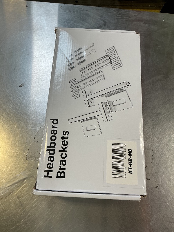 Photo 1 of ZUAGCO Headboard Brackets for Metal Bed Frame Adjustable Brackets for Headboard with Footboard Extension Kit Fit Twin Full Queen King 2 Pack Matte Black