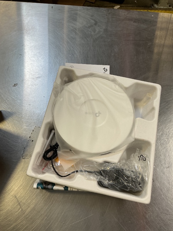 Photo 1 of TP-Link EAP610, Omada Business WiFi 6 AX1800 Wireless Gigabit Access Point, Support Mesh, OFDMA, Seamless Roaming & MU-MIMO, SDN Integrated, Cloud Access & Omada App, PoE+ Powered, White