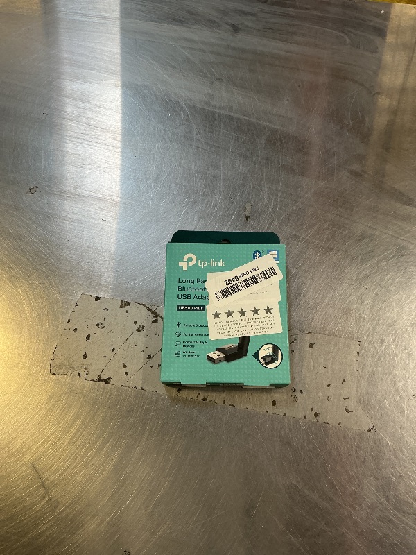 Photo 1 of TP-Link USB Bluetooth Adapter for PC, Bluetooth 5.3 Long Range Receiver, Plug and Play, Adjustable Antenna, Supports Windows 11/10/8.1/7 for Desktop, Laptop, Keyboard, Mouse, etc (UB500 Plus)