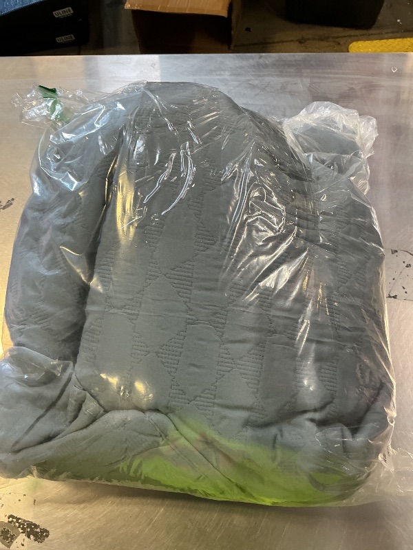 Photo 1 of WDCOZY Blue Oversized California Cal King Size Quilt Bedding Sets with 2 Pillow Shams, Lightweight Soft Bedspread Coverlet Bed Cover for All Season, 3 Pieces, 116x106 inches