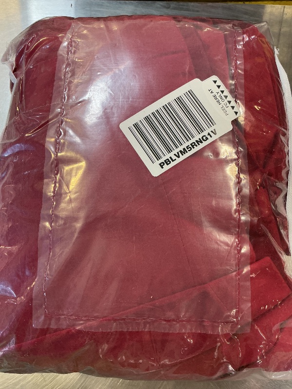 Photo 1 of 108 Inches Long Red Velvet Curtains, Extra Long Pinch Pleated Blackout Thermal Sound Reducing Cold Blocking Drapes for Living Room Large Window Holiday Season Wall Backdrop Panels,2 Panels 40x108 Inch