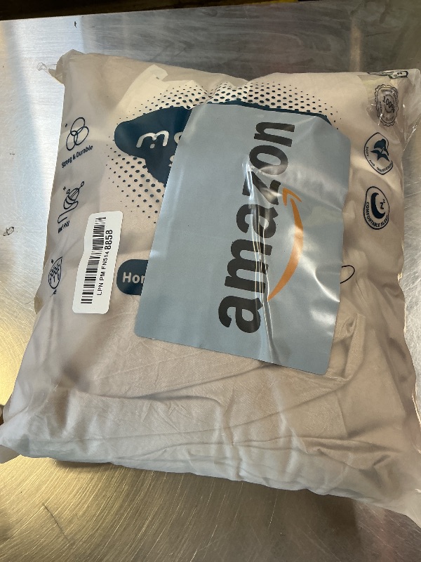 Photo 1 of MooMee Bedding Duvet Cover Set 100% Washed Cotton Linen Like Textured Breathable Durable Soft Comfy (Heathered Taupe, King 104"x90")