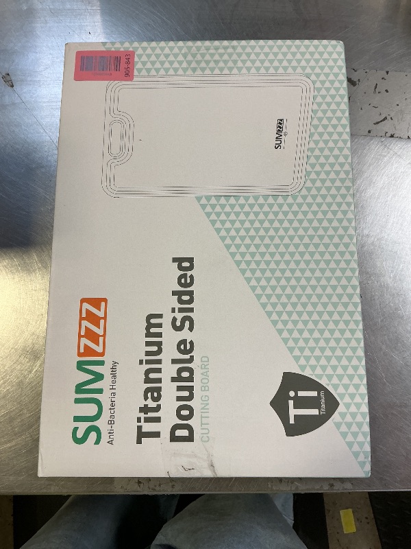 Photo 1 of Titanium Cutting Board for Kitchen, Cutting Board Double Sided Food Grade, Pure Titanium/PP, Easy to Clean Large Size 16”×11”