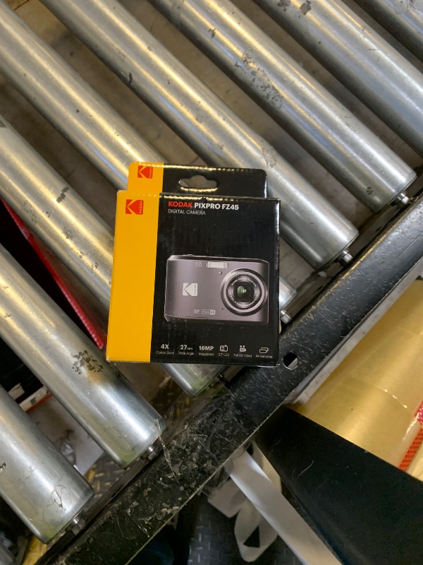 Photo 1 of Kodak PIXPRO Friendly Zoom FZ45-RD 16MP Digital Camera, 4X Zoom, 27mm Wide Angle, 2.7" LCD Screen, Red