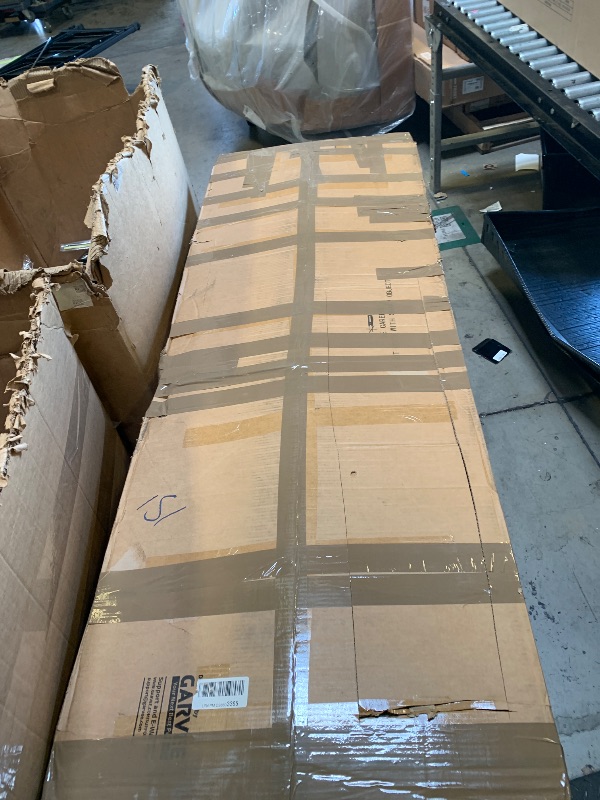 Photo 1 of Garvee 81 Inch Leather Couch for Living Room, Modern Leather Sofa with Deep Seat, Handmade Button Tufted Sofa, Chesterfield 3 Seat Couch for Apartment, Office, Cognac Tan