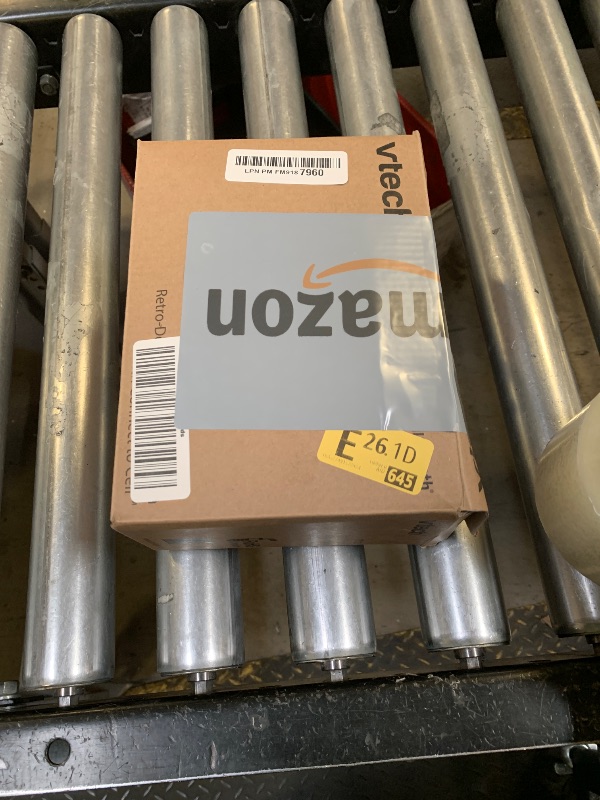 Photo 1 of VTech VS122 DECT 6.0 Retro Design Cordless Phone with Answering System, Smart Call Blocker and Bluetooth Connect to Cell Full-Duplex Speakerphone Landline Phone for Home Office