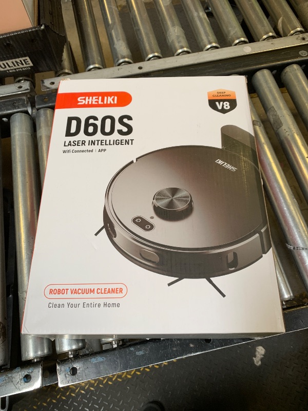 Photo 1 of Robot Vacuum and Mop Combo, Robotic Vacuums Cleaner with LiDAR Navigation, Smart Mapping, Strong Suction, with WiFi/App/Alexa/Voice Control, Obstacle Avoidance, for Home, Wood/Hard Floors, Pet Hair