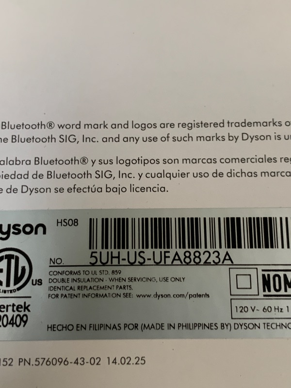 Photo 1 of Dyson Airwrap i.d. Multi-Styler, Allure Winner, Bluetooth Connected, No Heat Damage, 6-in-1 Versatility, Intelligent Hair Styler