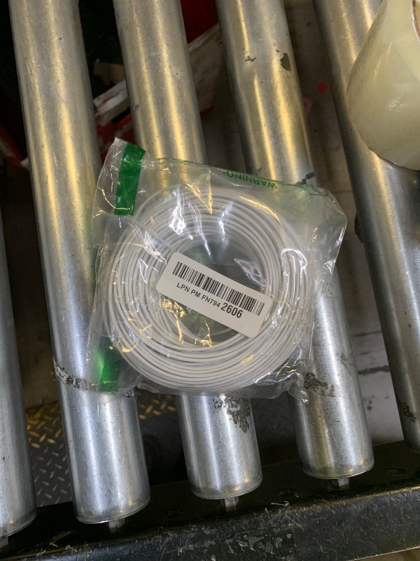 Photo 1 of 100 FT 24 AWG Universal Garage Door Wire, 2-Conductor Garage Door Sensor Wire, Garage-Doors Opener Wires for Control Station and Sensor, Low-Voltage Applications, Intercoms, Thermostat Controls