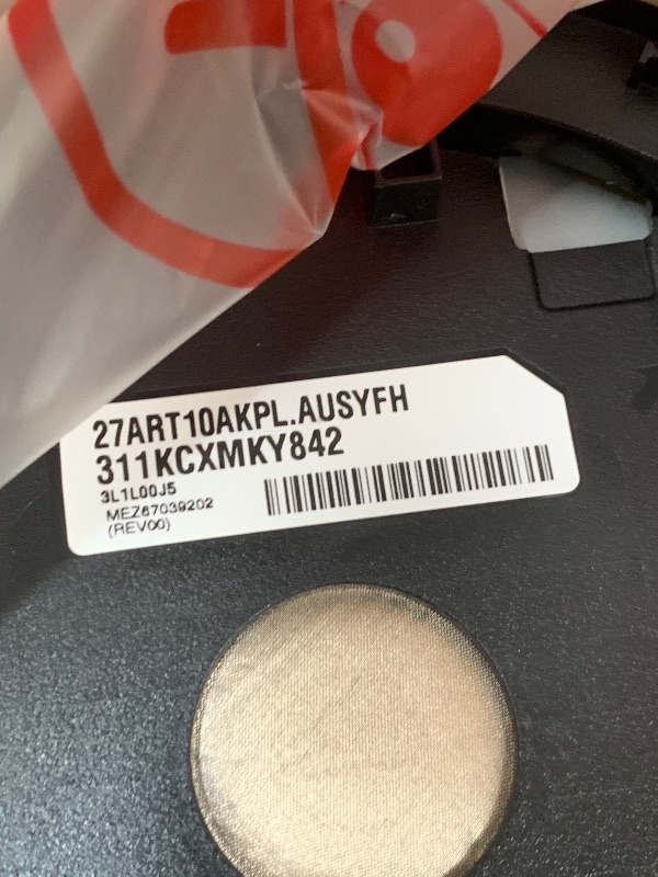 Photo 1 of LG 27-Inch Class StanbyMe 1080p-Portable Touch-Screen-Monitor 27ART10AKPL, Built-in Battery, Full Swivel Rotation, 60Hz Refresh Rate, Calming Beige