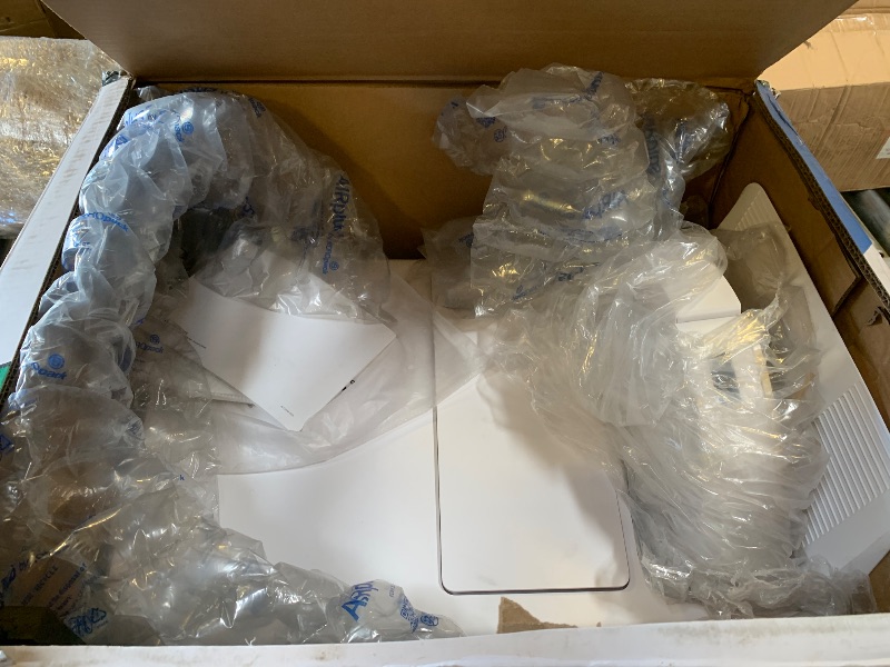 Photo 1 of ECOVACS DEEBOT T10 Omni Robot Vacuum and Mop Combo, Auto Self-Emptying, Auto Mop Cleaning, Hot Air Drying, 5000Pa Suction, OZMO Turbo Deep Mopping with Precision Mapping and Obstacle Avoidance,White