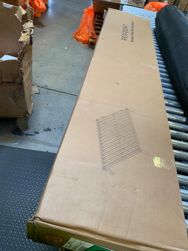 Photo 1 of Resident Bamboo Platform Bed Frame, Walnut King 
