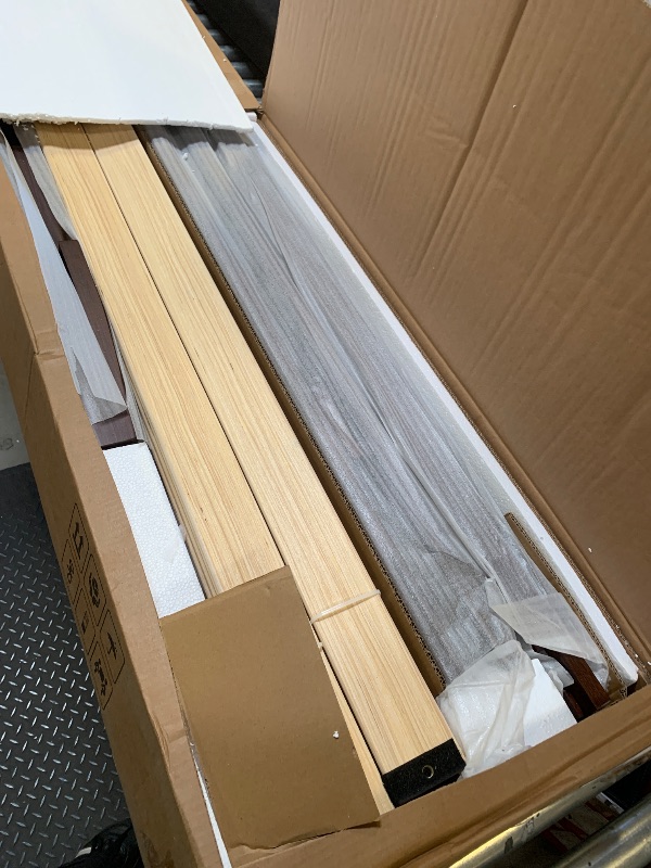 Photo 1 of Resident Bamboo Platform Bed Frame, Walnut King 
