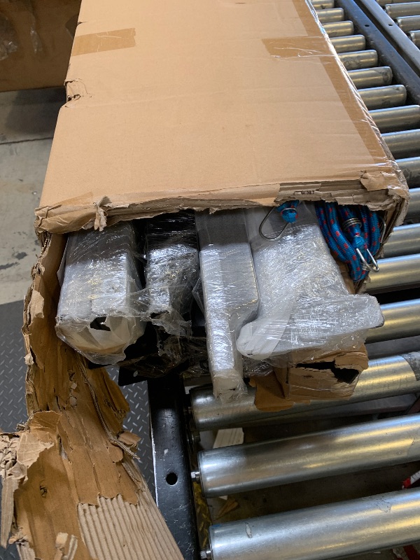 Photo 1 of Eastrexon Updated Folding Chair Rack, Heavy-Duty Folding Chair Cart w/ 4 Swivel Wheels, Holds 12 Tables or 84 Chairs, Up to 1000 LBS Capacity, 2 Binding Ropes, 1 Dust Cover, 72“L x 33”W x 74”H, Black