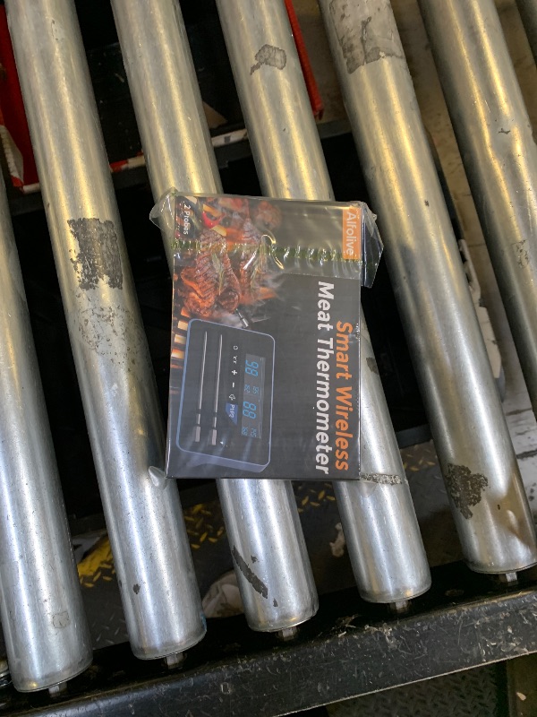 Photo 1 of Alfolive 2025 AI Wireless Meat Thermometer, Smart Bluetooth Meat Thermometer Digital, ±0.5°F High Accuracy, Grill Temperature Probe for BBQ, Grilling, Smoker, Oven, Cooking, Air Fryer, 2 Probes