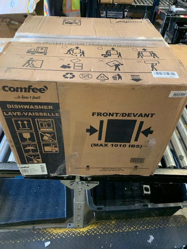 Photo 1 of COMFEE’ Portable Mini Dishwasher, Energy Star, Countertop, 6 Place Settings, with 8 Washing Programs, Speed, Baby-Care, ECO& Glass, Dish Washer for Dorm, RV& Apartment, White