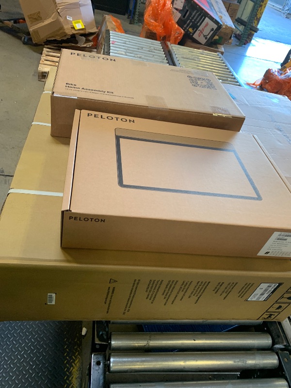Photo 1 of Peloton Bikes, Indoor Exercise bikes for Cardio and Strength Training **FULL SET ** 3 BOXES **