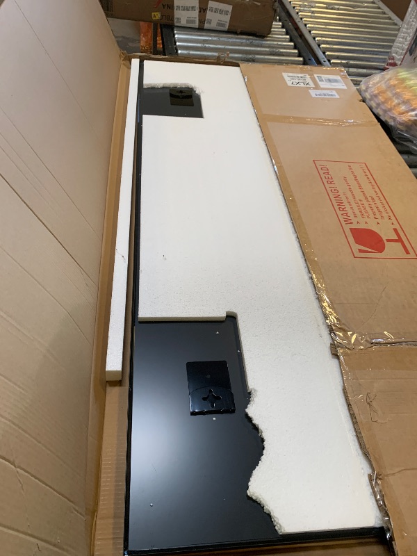 Photo 1 of NIMURY Rectangle Mirror, Wall Mounted, 30"x60" Window Pane Mirror Wall Decor Metal Framed, Large Black Mirror for Bedroom Living Room Fireplace Entryway Hanging or Leaning Against Wall