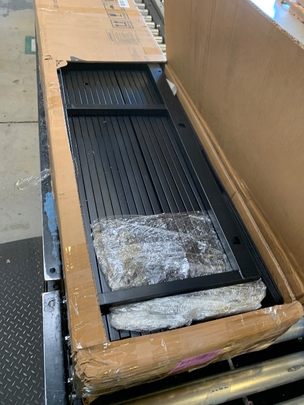 Photo 1 of Bellemave Full Size Bunk Bed with Storage Drawers and 3-Tier Shelves, Full Bunk Bed with Charging Station and Lights, Heavy Duty Metal Bunk Beds for Teen, Adults