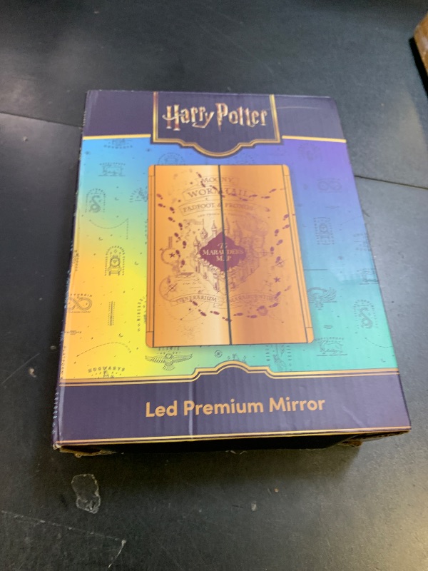 Photo 1 of Get Trend Harry Potter Gifts, LED Vanity Mirror with Lights Makeup Mirror for Desk, Dorm, Room Decor, Cute Stuff, Gifts for Women, Teen Girls (Multi/Harry Potter)