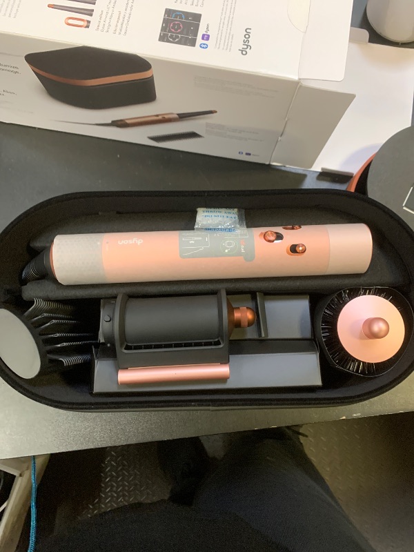 Photo 1 of Dyson Airwrap i.d. Multi-Styler, Allure Winner, Bluetooth Connected, No Heat Damage, 6-in-1 Versatility, Intelligent Hair Styler