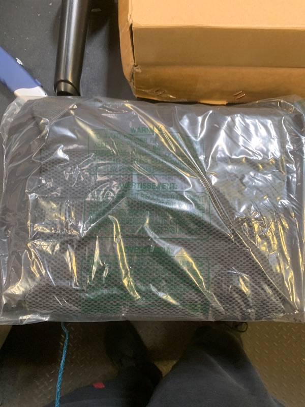 Photo 1 of Purple Back Cushion | Pressure Reducing Grid Designed for Ultimate Comfort | Designed for Chairs, Gaming, and Travel | Made in The USA