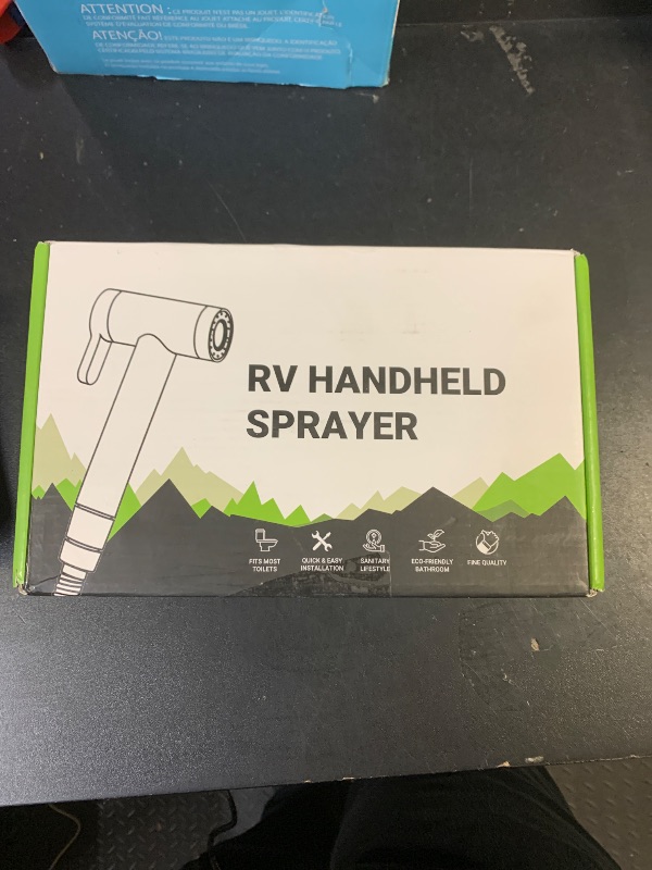 Photo 1 of Terapaton RV Bidet Sprayer, RV Handheld Bidet with Water Hose & RV Fitting, Wall-Mount Toilet Sprayer for Motorhomes, Fifth Wheels, Trailers & Campers Toilet (Chome Sprayer)