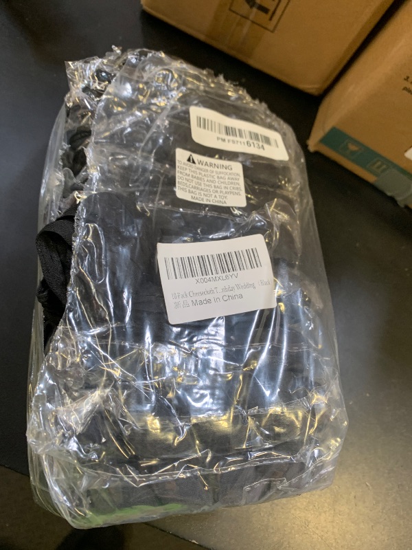 Photo 1 of 10 Pack Black Cheesecloth Table Runner 17x108 Inch Boho Gauze Cheese Cloth Table Runners for Wedding Party Baby Shower Birthday Home Decor