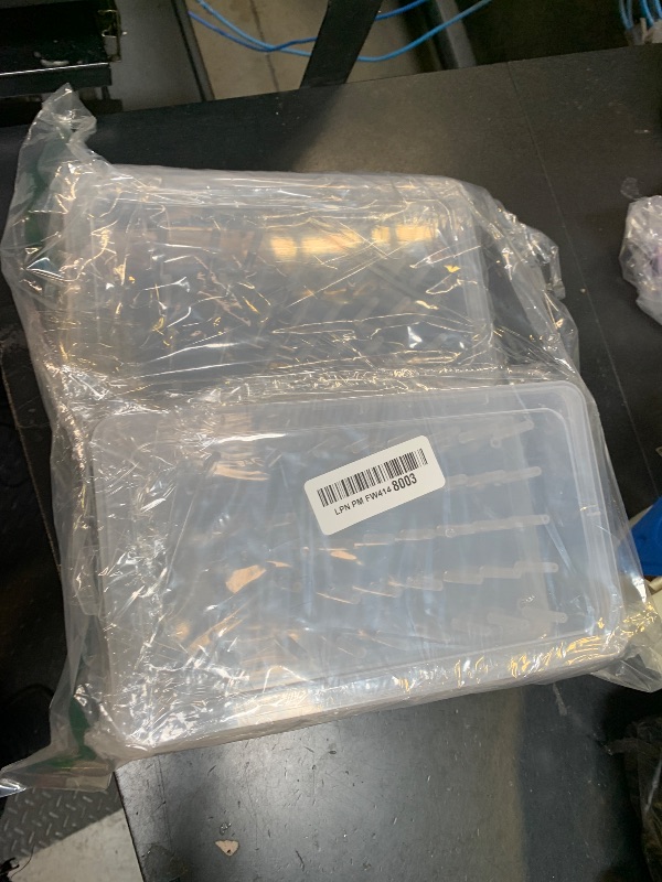 Photo 1 of STARVAST 3PCS Tall and Clear Storage Box/Organizer Home Embroidery&Cotton Thread Spools, 42 Slots Thread Spools Holder, Sewing Thread Container for Arts & Craft, 9.33 x 5.39 x 2.95 inches