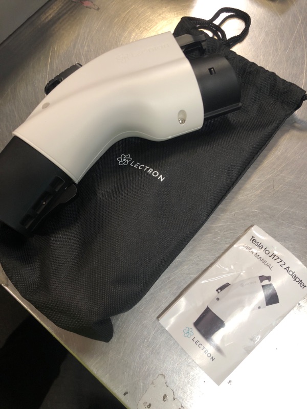 Photo 1 of Lectron Tesla to J1772 EV Charging Adapter – NACS Converter, 48 Amp & 250V, Compatible with Tesla High Powered Connectors, Destination Chargers & Mobile Connectors for J1772 Electric Vehicles