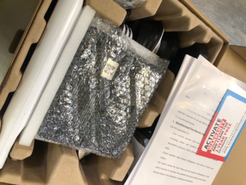 Photo 1 of Sainlogic Smart WiFi Weather Stations Wireless Indoor Outdoor,24/7 AI Weather Forecast by Weatherseed®, Home Weather Station with APP/Email Alert, Rain Gauge, 2-Year Data Storage & Download?Only 2.4G?