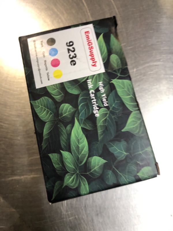 Photo 1 of 923e 923XL Ink Cartridges Combo Pack Compatible for HP 923 e HP923 XL HP 923 xl for OfficeJet Pro 8130e 8135e 8122e 8125e 8120 8124e 8138e 8139e 8130 8132e 8134e Printers Black Cyan Magenta Yellow