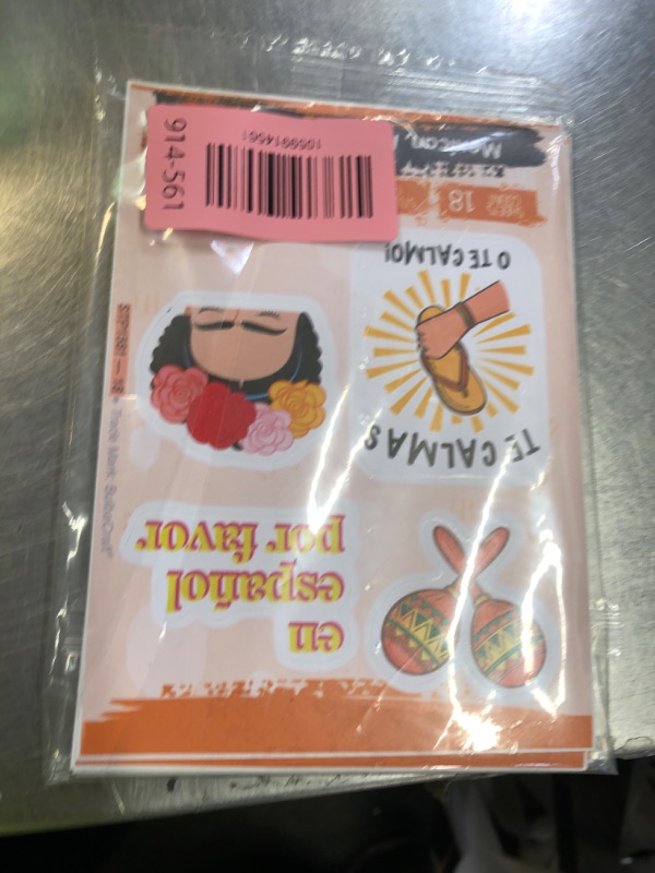 Photo 1 of 100Pcs Mexico Stickers for Scrapbooking, for Luggage, for Water Bottle - Mexican Stickers and Decals - Mexico Party Supplies & Decorations - Mexican Gifts for Women & Men