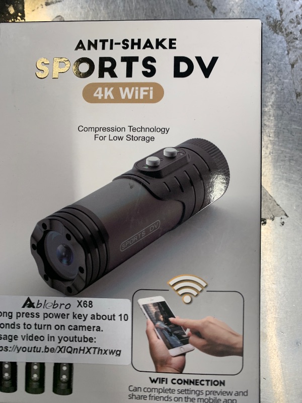 Photo 1 of ABLEBRO 4K Shotgun Camera, Hunting With Red Cross WiFi & APP Function Gun Sport Helmet Camera