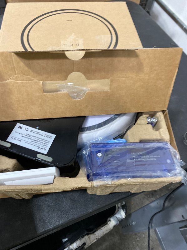Photo 1 of ILIFE V5s Plus Robot Vacuum and Mop Combo with Wi-Fi/App/Alexa, Automatic Self-Charging Robotic Vacuum Cleaner, Slim and Quiet, Cleans Hard Floors Carpets and Pet Hair (V5s Pro Upgrade Version)