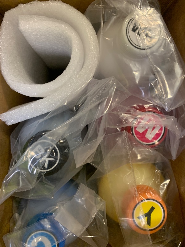 Photo 1 of DTG Ink 500ML Compatible for F2000 F2100 P600 P800 DTG Printers and More printhead DX5 DX6 DTG Printers,Direct to Garment Printing Ink Digital Textile and More Printing Refill.2W+1B+1C+1M+1Y