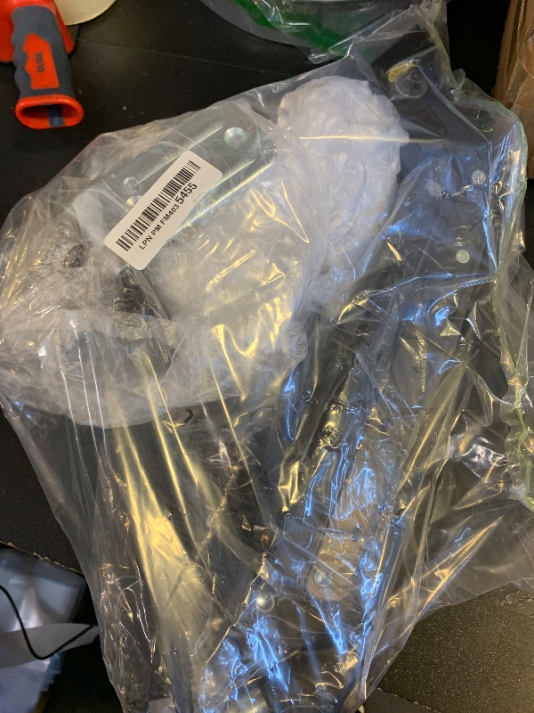 Photo 1 of MOUNTUP Heavy Duty Single Monitor Arm for 42 40 39 34 32 27Inch Screens, Monitor Stand for Desk Supports 4.4-33 lbs, Height Adjustable Ultrawide Monitors Mount with C-Clamp & Grommet Base