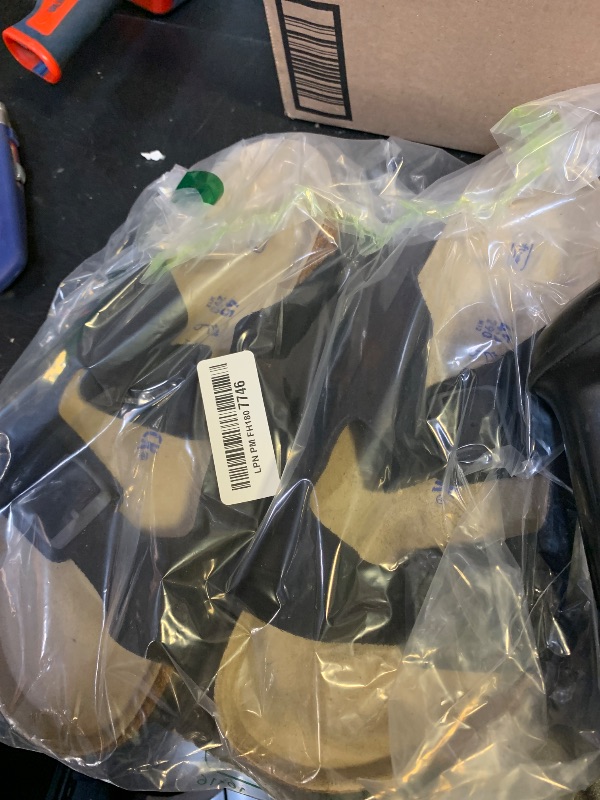 Photo 1 of Birkenstock Men's Arizona Soft Footbed Slides, Midnight, Blue, 10 Medium US