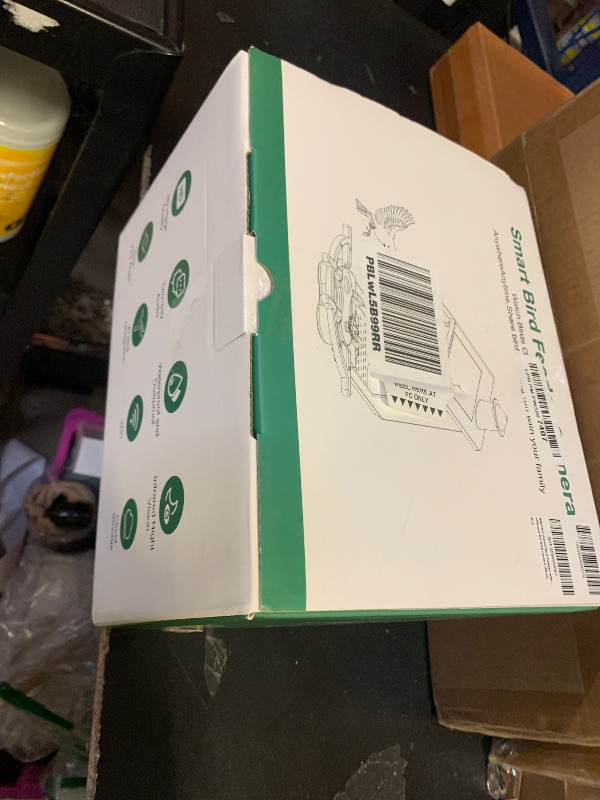 Photo 1 of Smart Bird Feeder with Camera, Solar Powered WiFi WildBird Watching Camera with AI Bird Recognition, 2K Auto Capture, Vicohome App Alerts, Outdoor Garden Decor Gift for Dad Mom BirdLovers (Blue)