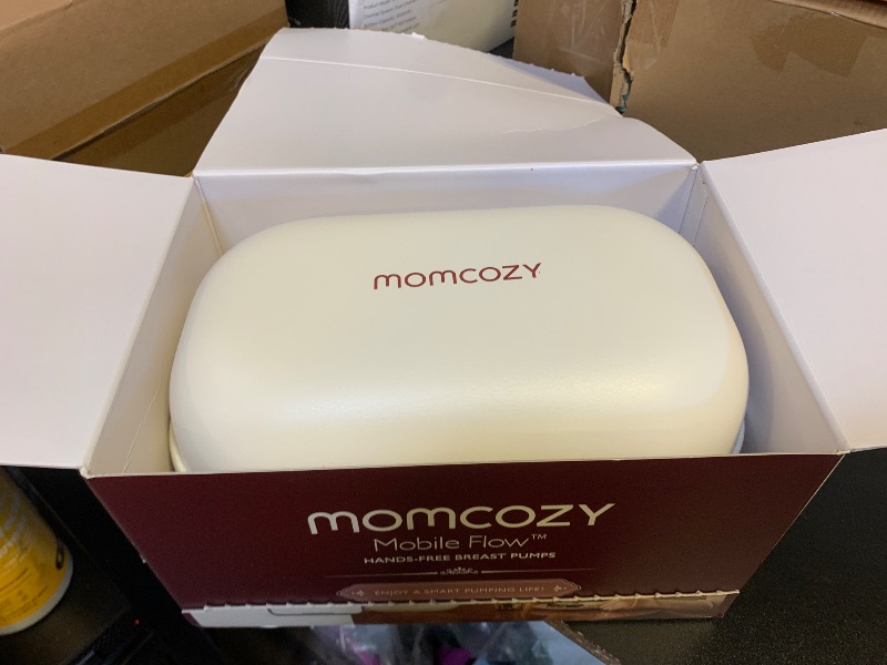 Photo 1 of Momcozy Wearable Breast Pump, Hands Free Upgraded Mobile Flow | M9, App Discreet Control with Personalized Multi-Modes & 15 Levels, Wearable Breast Pump 24mm, 2 Pack Cozy Red