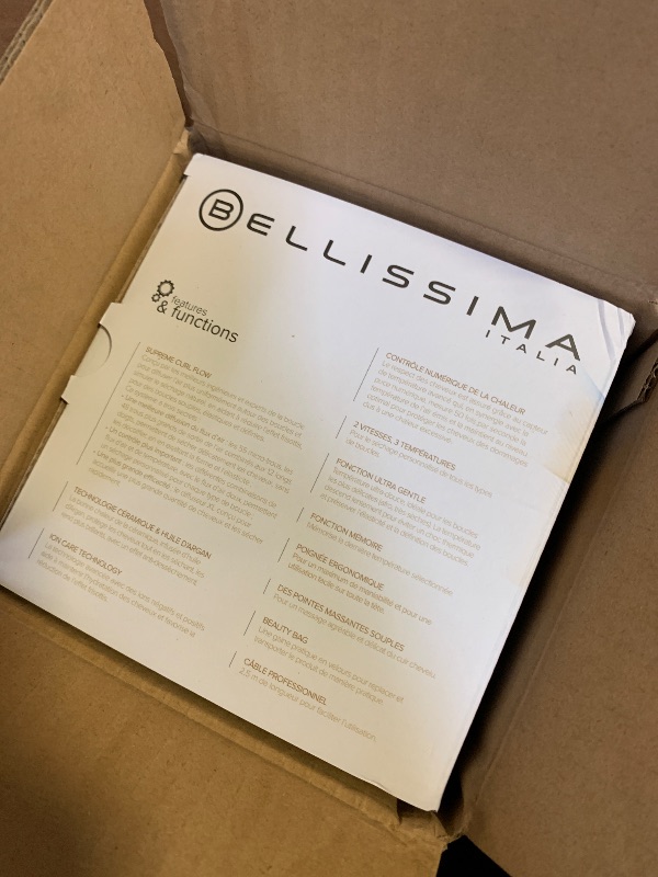 Photo 1 of Bellissima Diffon Supreme Diffuser & Curly Hair Dryer - XL Diffuser for Long Waves, Curls, Coils - Cool Button - Anti-Frizz Technology