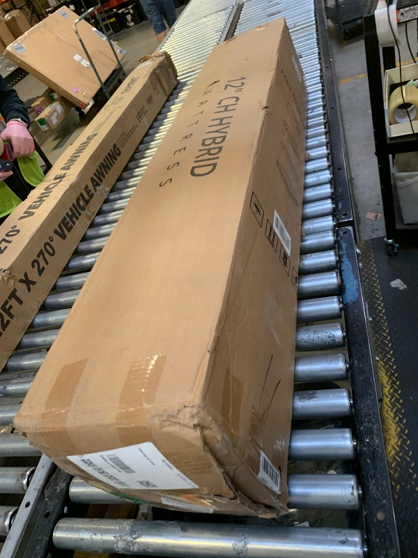 Photo 1 of Queen Mattress, 12 Inch Queen Size Hybrid Mattresses in a Box, Medium Feel Foam and Individual Pocket Springs, Fiberglass Free Bed Mattress, Extra Edge Support, Pressure Relief, CertiPUR-US